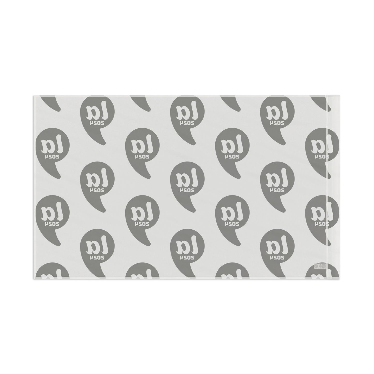 Kamala Harris 2024 for President Flag - Black on White