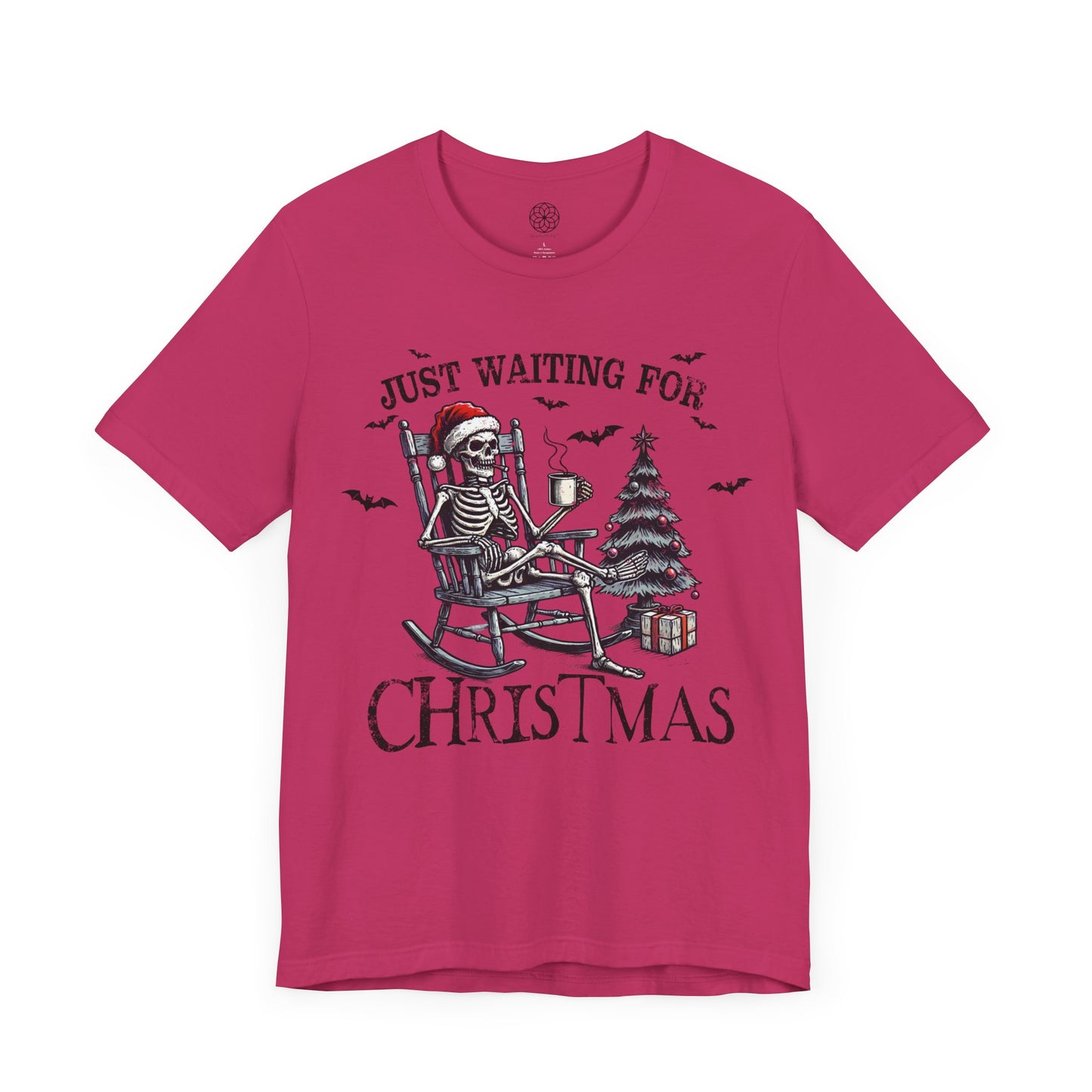 Just Waiting For Christmas Halloween T-Shirt