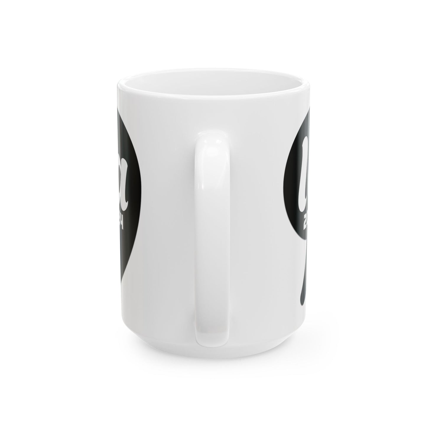 Kamala Harris 2024 Coffee Mug - Black on White