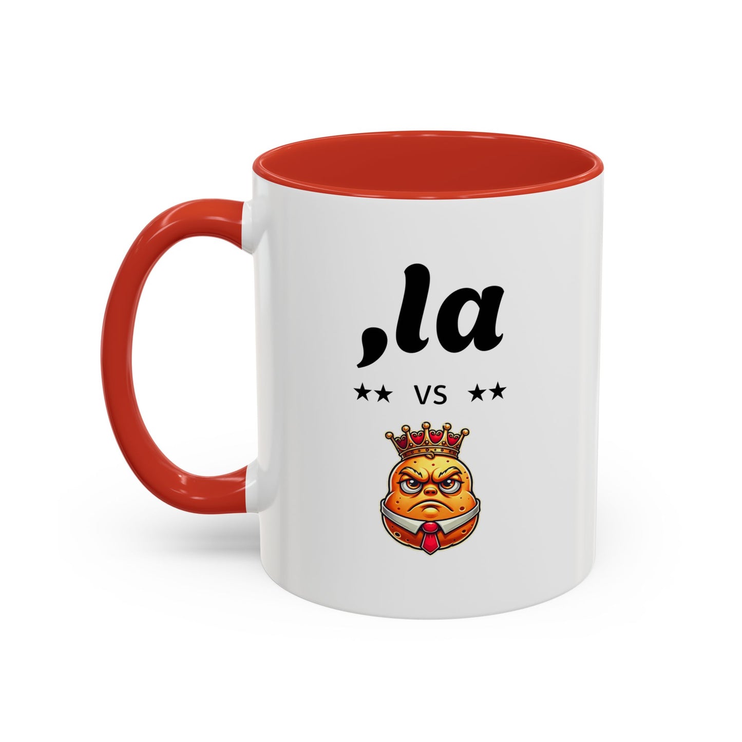 Kamala vs. Orange Dick-Tator Coffee Mug: Start Your Day with a Powerful Statement