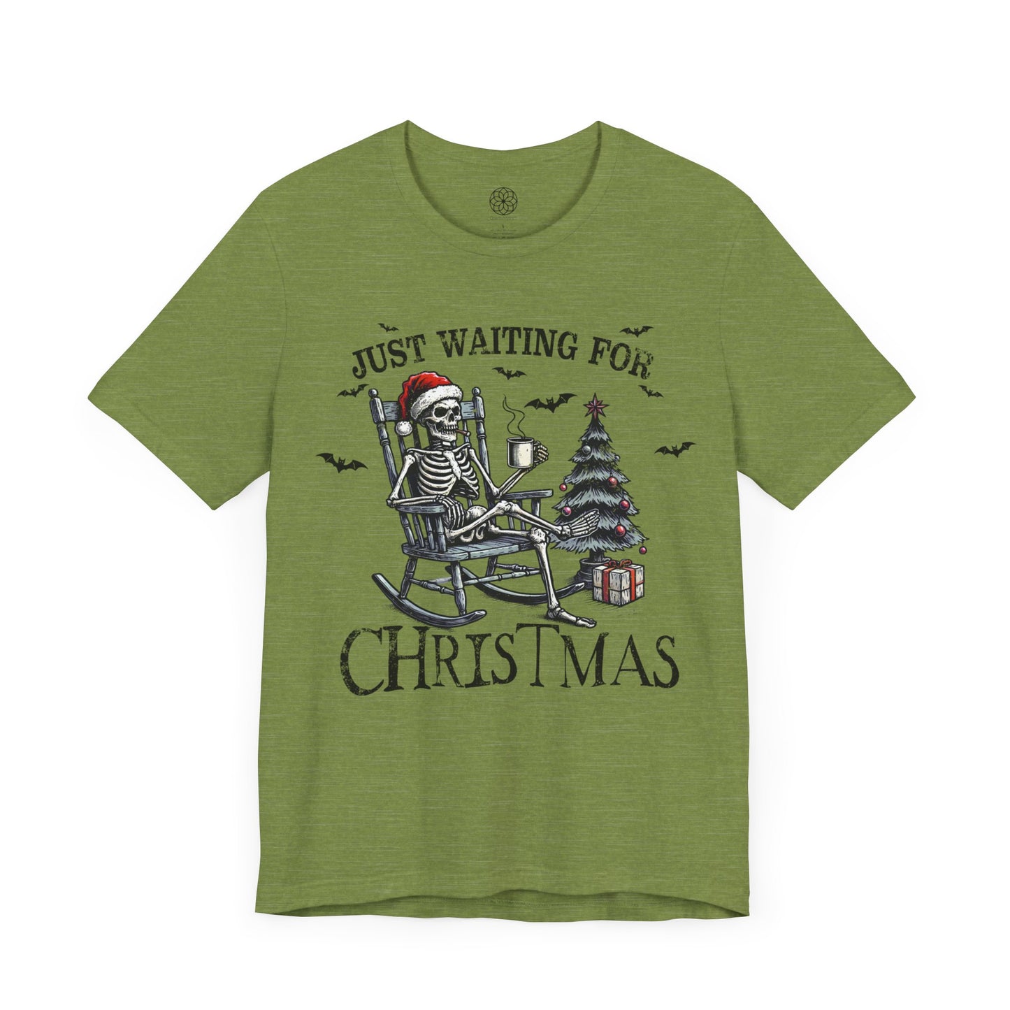 Just Waiting For Christmas Halloween T-Shirt