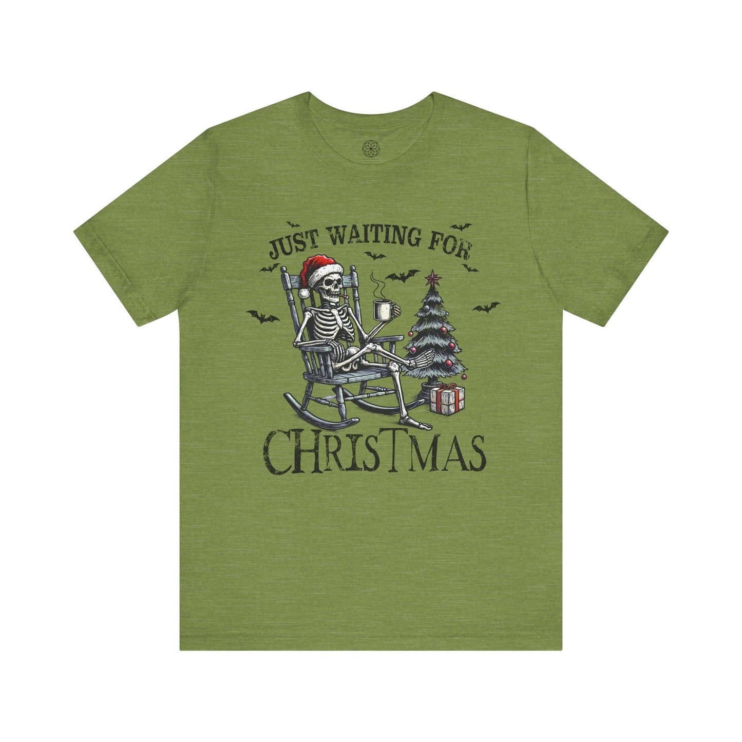 Just Waiting For Christmas Halloween T-Shirt