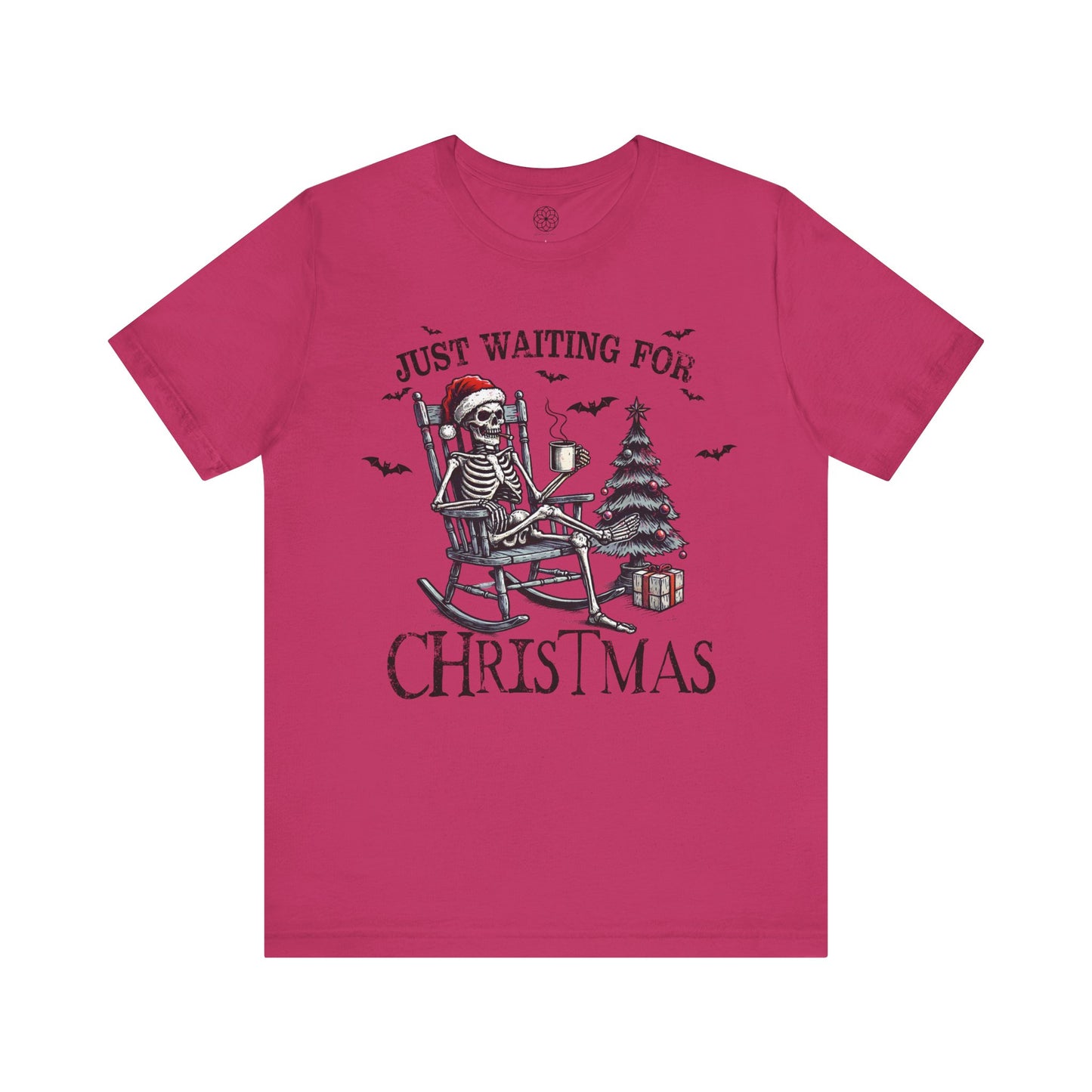 Just Waiting For Christmas Halloween T-Shirt