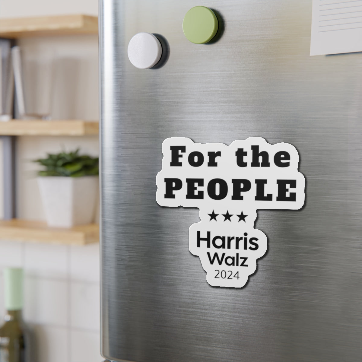 For the People Harris Walz 2024 Magnet: A Symbol of Unity in a Pivotal Election