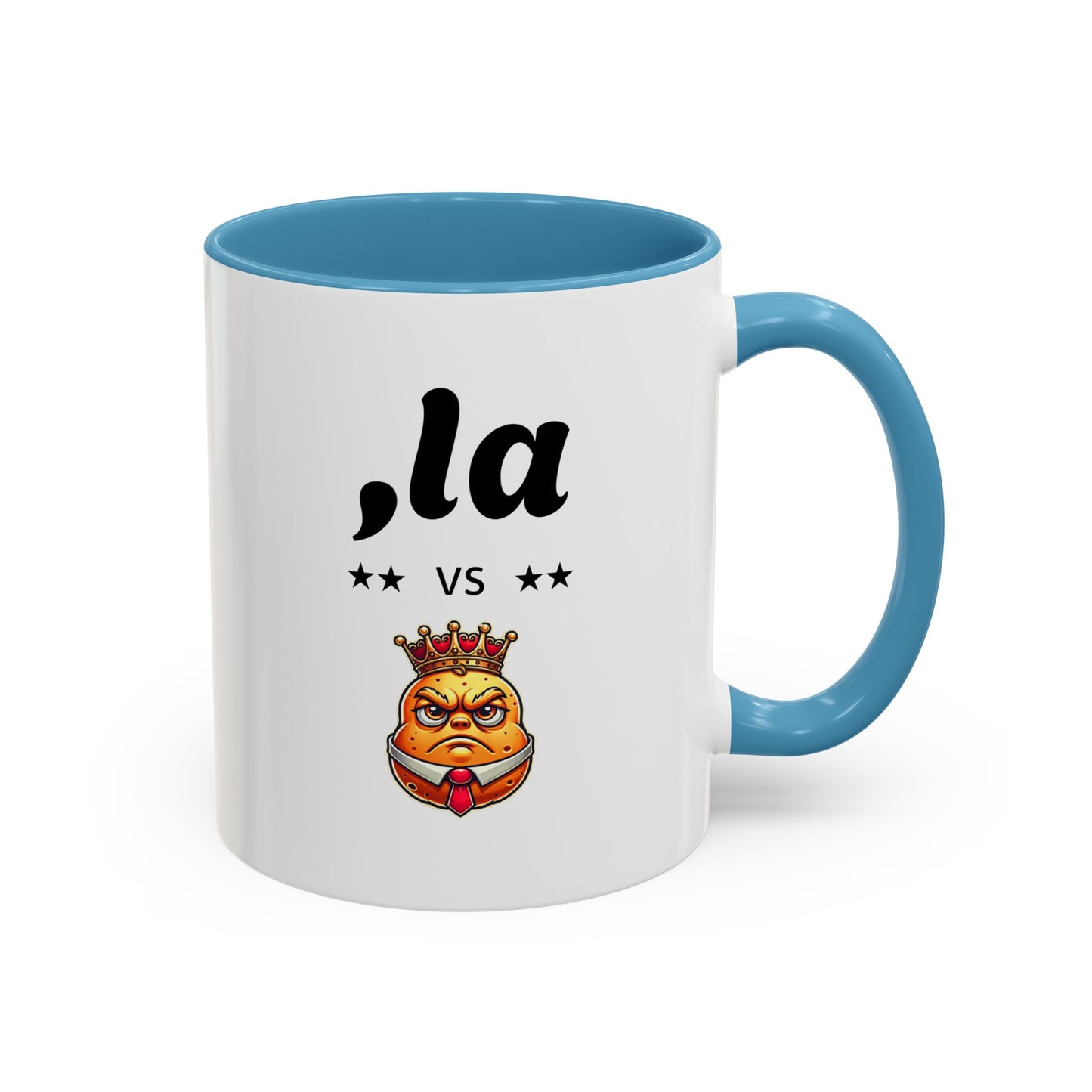 Kamala vs. Orange Dick-Tator Coffee Mug: Start Your Day with a Powerful Statement