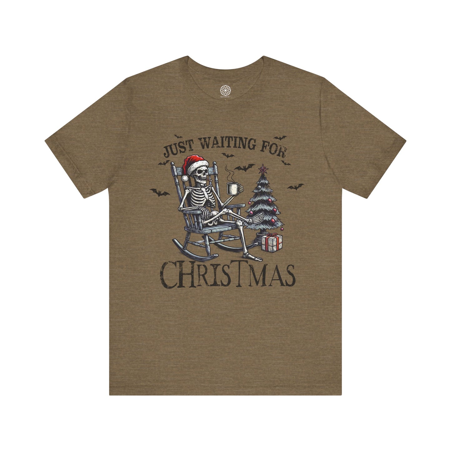 Just Waiting For Christmas Halloween T-Shirt