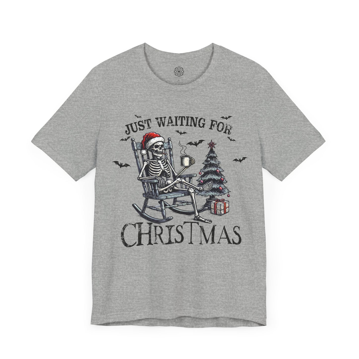 Just Waiting For Christmas Halloween T-Shirt