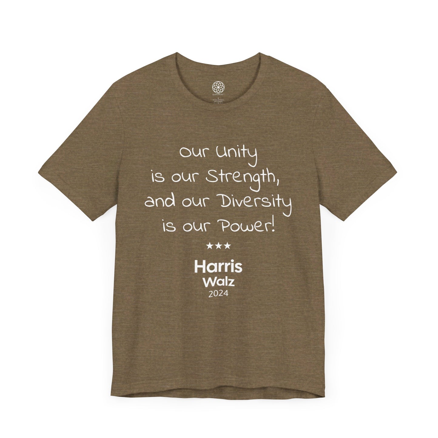 Our Unity is our Strength and our Diversity is our Power Harris Walz 2024 T-shirt