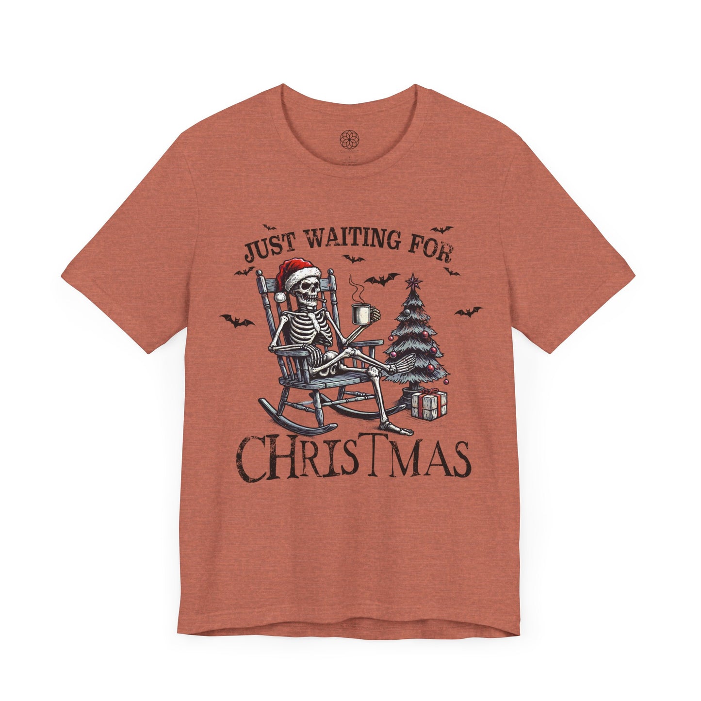 Just Waiting For Christmas Halloween T-Shirt