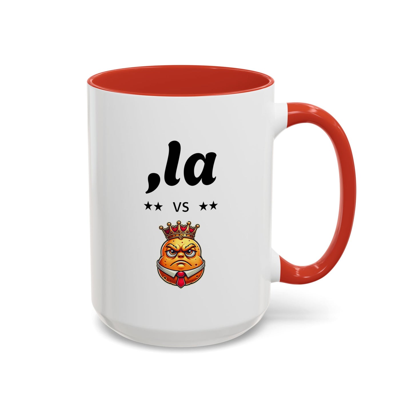 Kamala vs. Orange Dick-Tator Coffee Mug: Start Your Day with a Powerful Statement