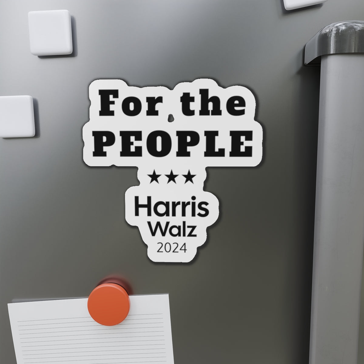 For the People Harris Walz 2024 Magnet: A Symbol of Unity in a Pivotal Election