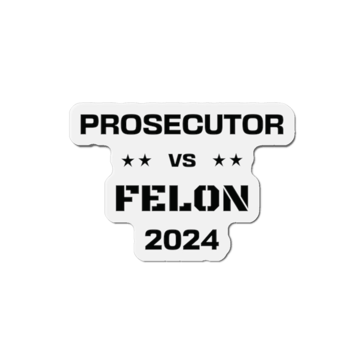 Prosecutor vs. Felon 2024 Magnet: A Bold Statement in a Pivotal Election