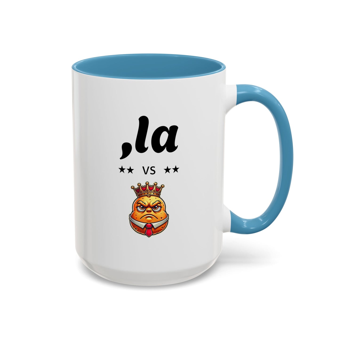 Kamala vs. Orange Dick-Tator Coffee Mug: Start Your Day with a Powerful Statement