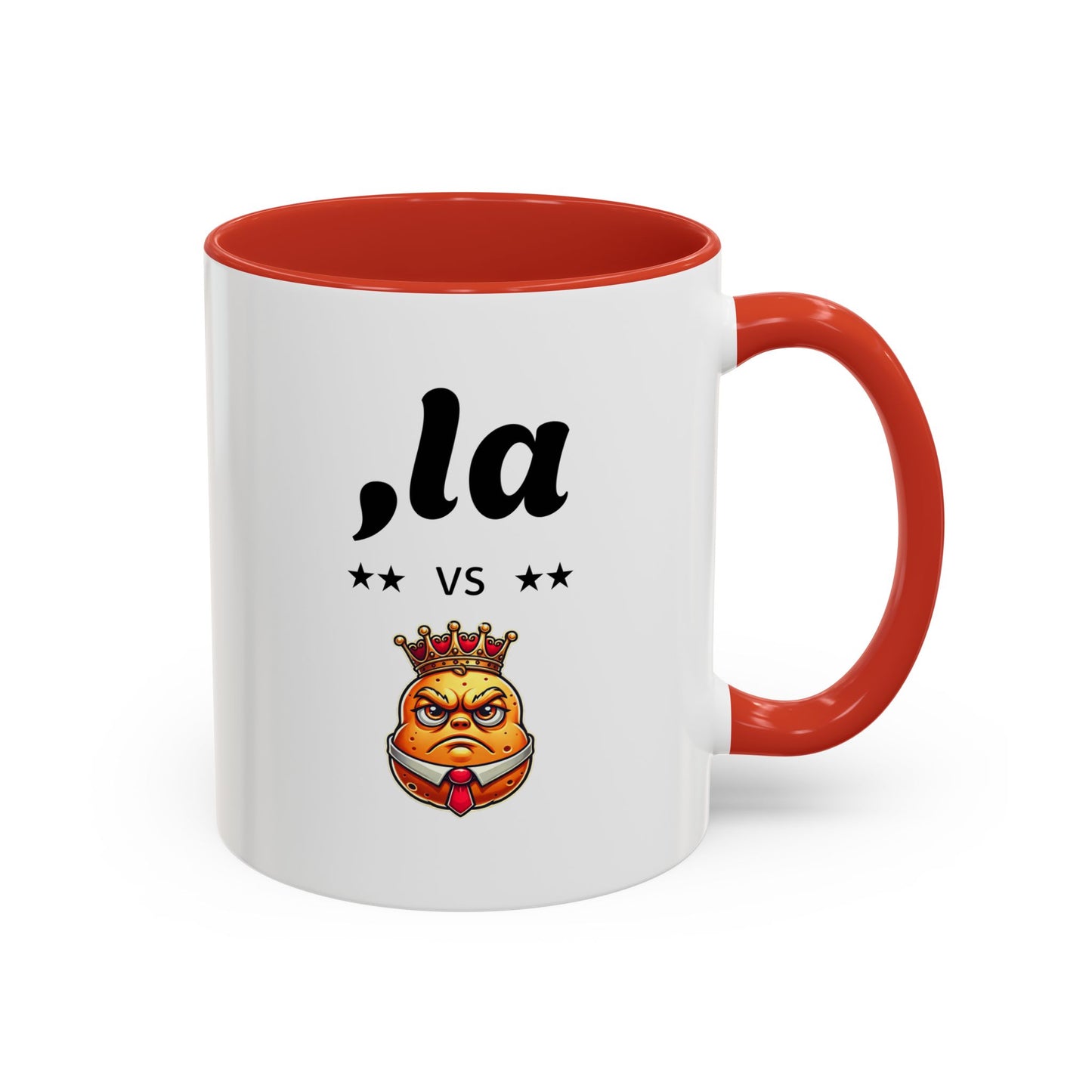 Kamala vs. Orange Dick-Tator Coffee Mug: Start Your Day with a Powerful Statement