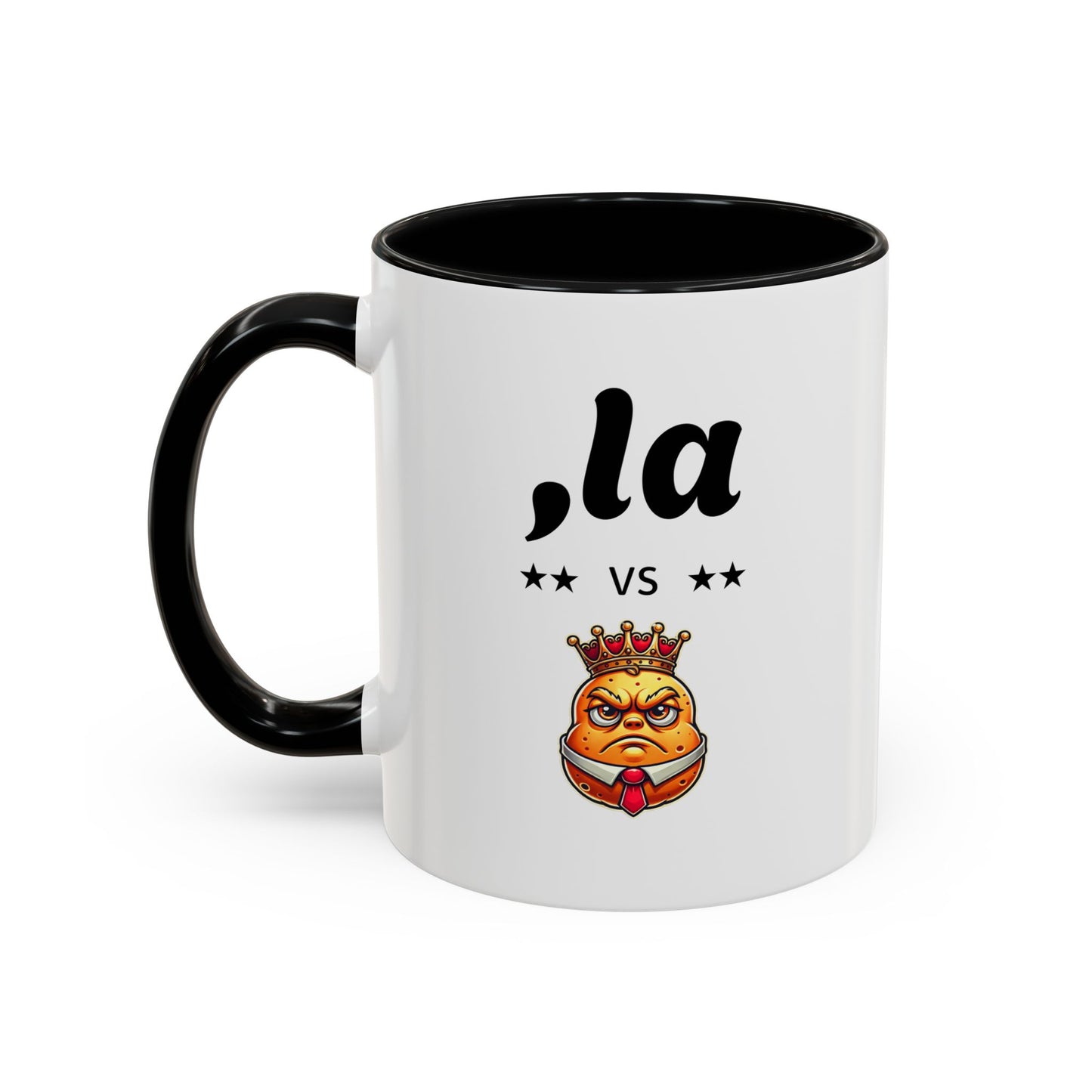 Kamala vs. Orange Dick-Tator Coffee Mug: Start Your Day with a Powerful Statement