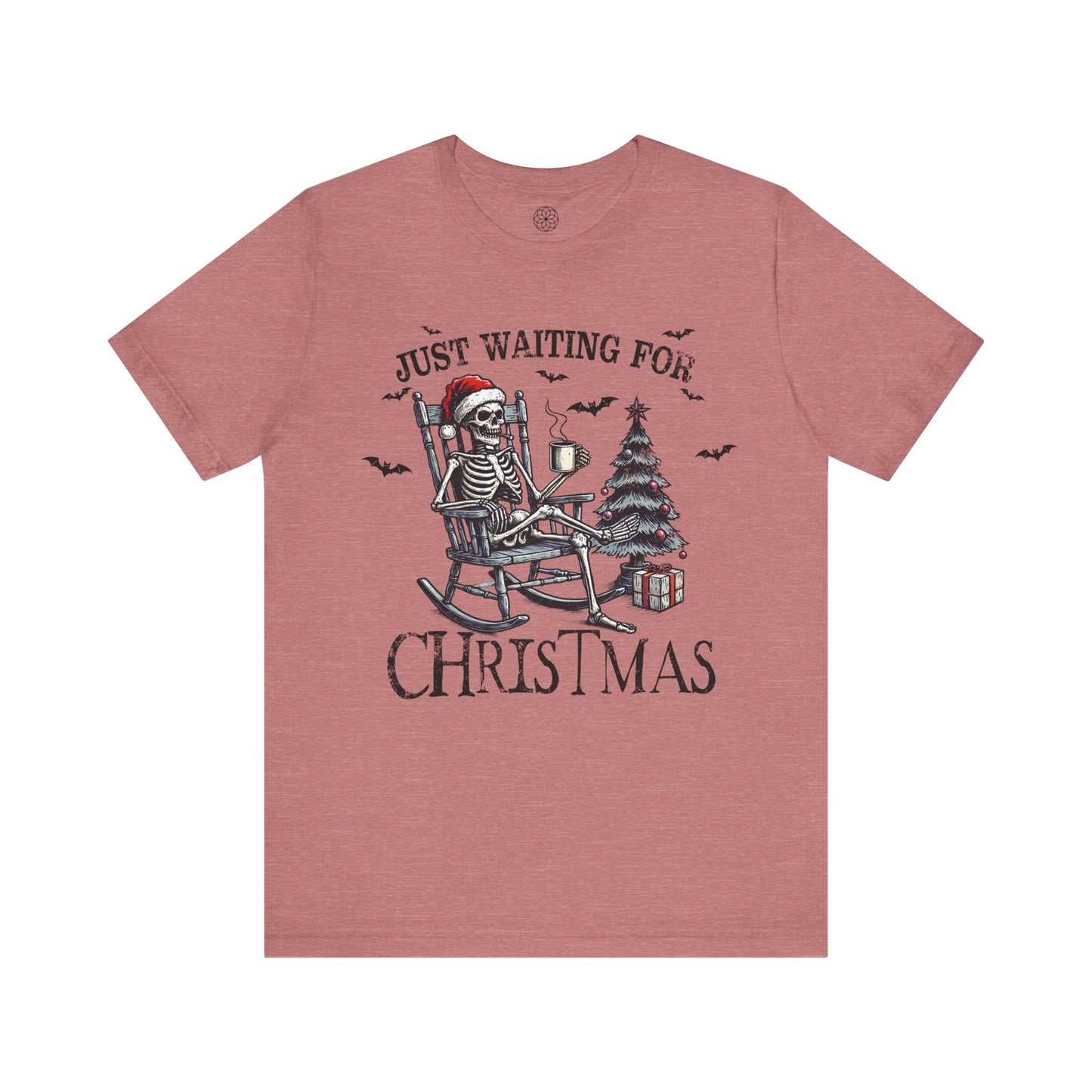 Just Waiting For Christmas Halloween T-Shirt