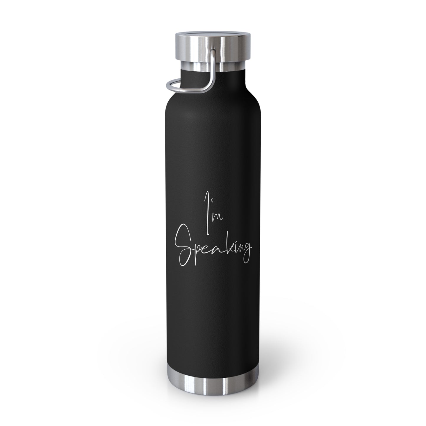 "I'm Speaking" Copper Vacuum Insulated Water Bottle 22oz - A Powerful Statement for a Critical Election