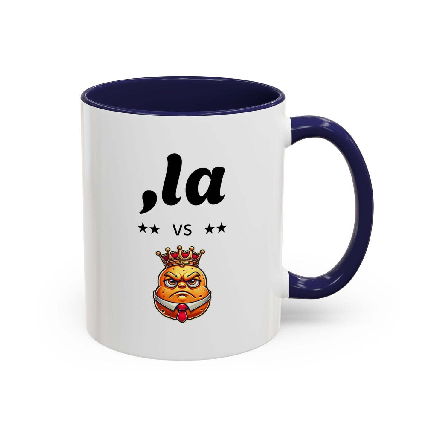 Kamala vs. Orange Dick-Tator Coffee Mug: Start Your Day with a Powerful Statement