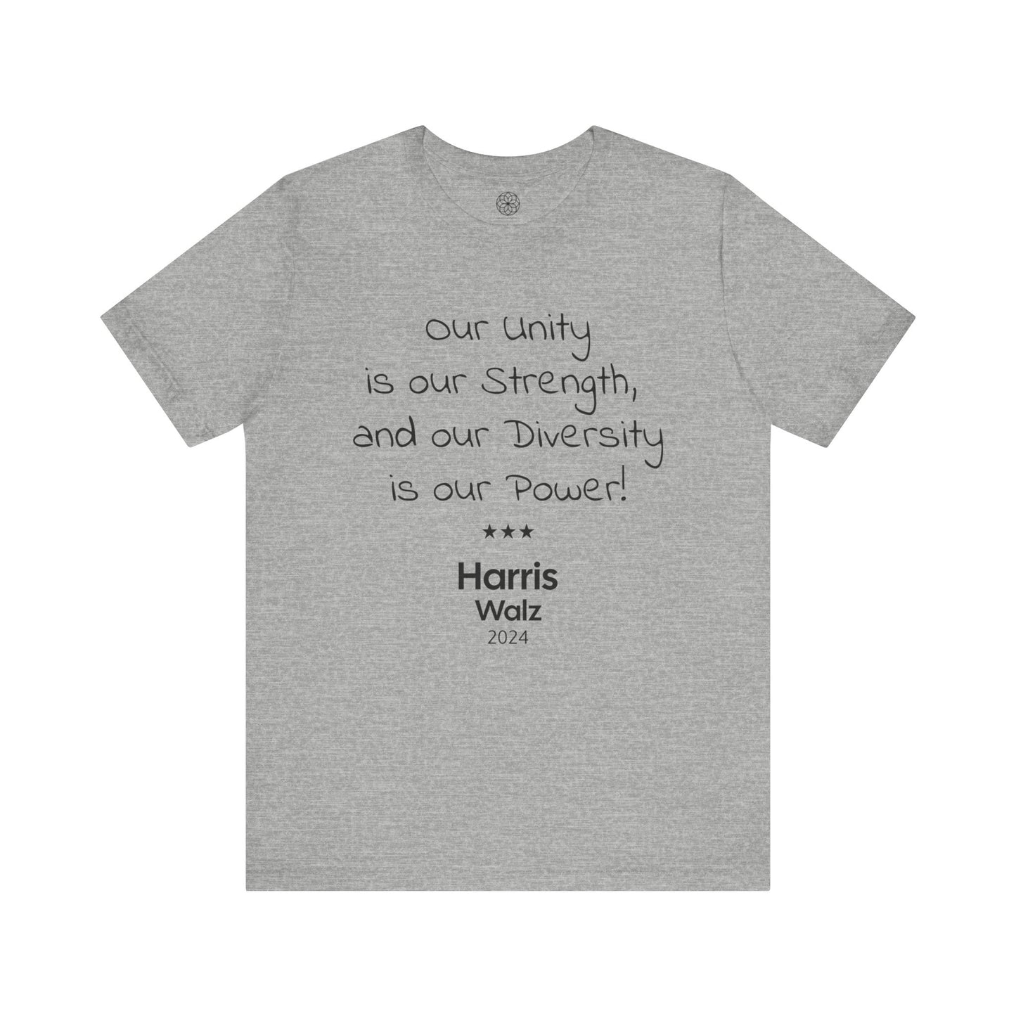 Our Unity is our Strength and our Diversity is our Power Harris Walz 2024 T-shirt