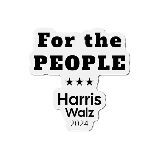 For the People Harris Walz 2024 Magnet: A Symbol of Unity in a Pivotal Election