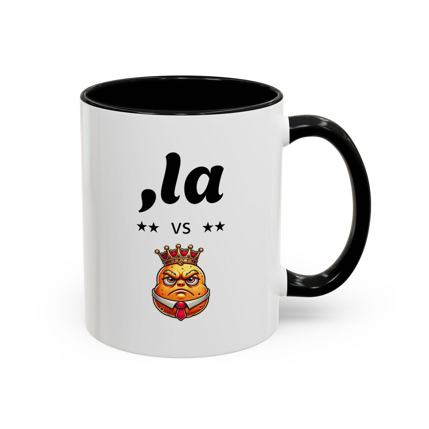 Kamala vs. Orange Dick-Tator Coffee Mug: Start Your Day with a Powerful Statement