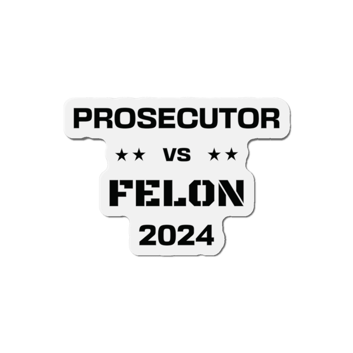 Prosecutor vs. Felon 2024 Magnet: A Bold Statement in a Pivotal Election