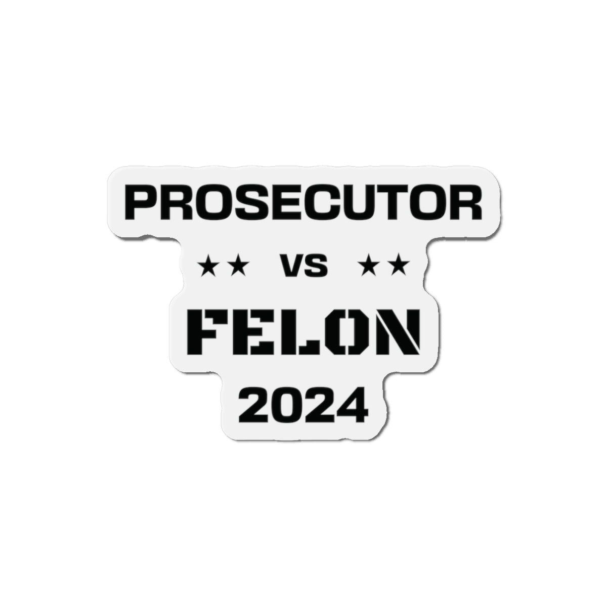 Prosecutor vs. Felon 2024 Magnet: A Bold Statement in a Pivotal Election