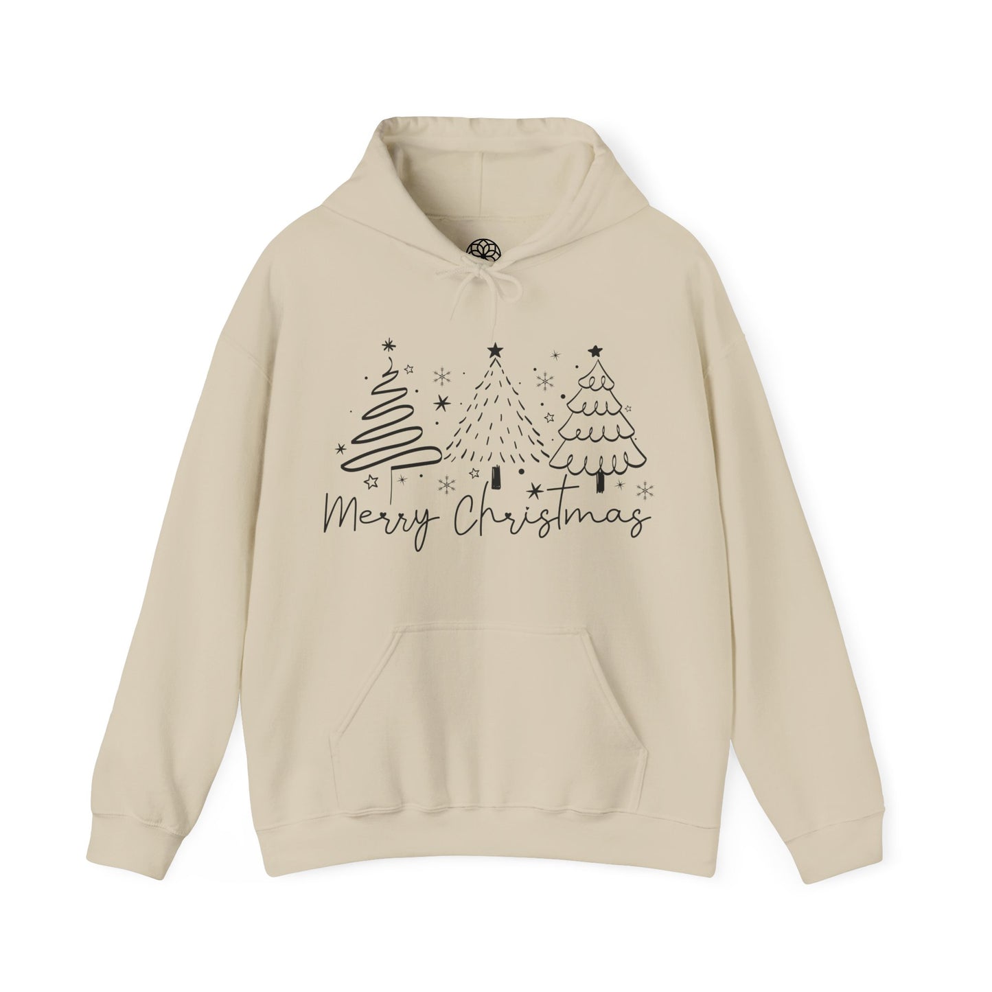 "Merry Christmas" Unisex Heavy Blend™ Hooded Sweatshirt