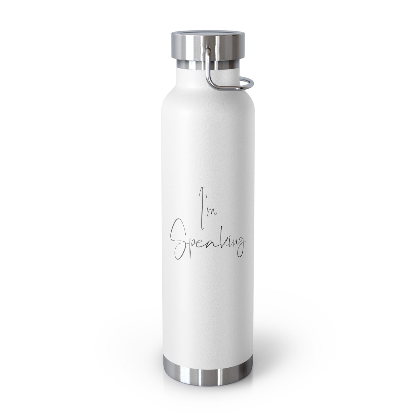 "I'm Speaking" Copper Vacuum Insulated Water Bottle 22oz - A Powerful Statement for a Critical Election