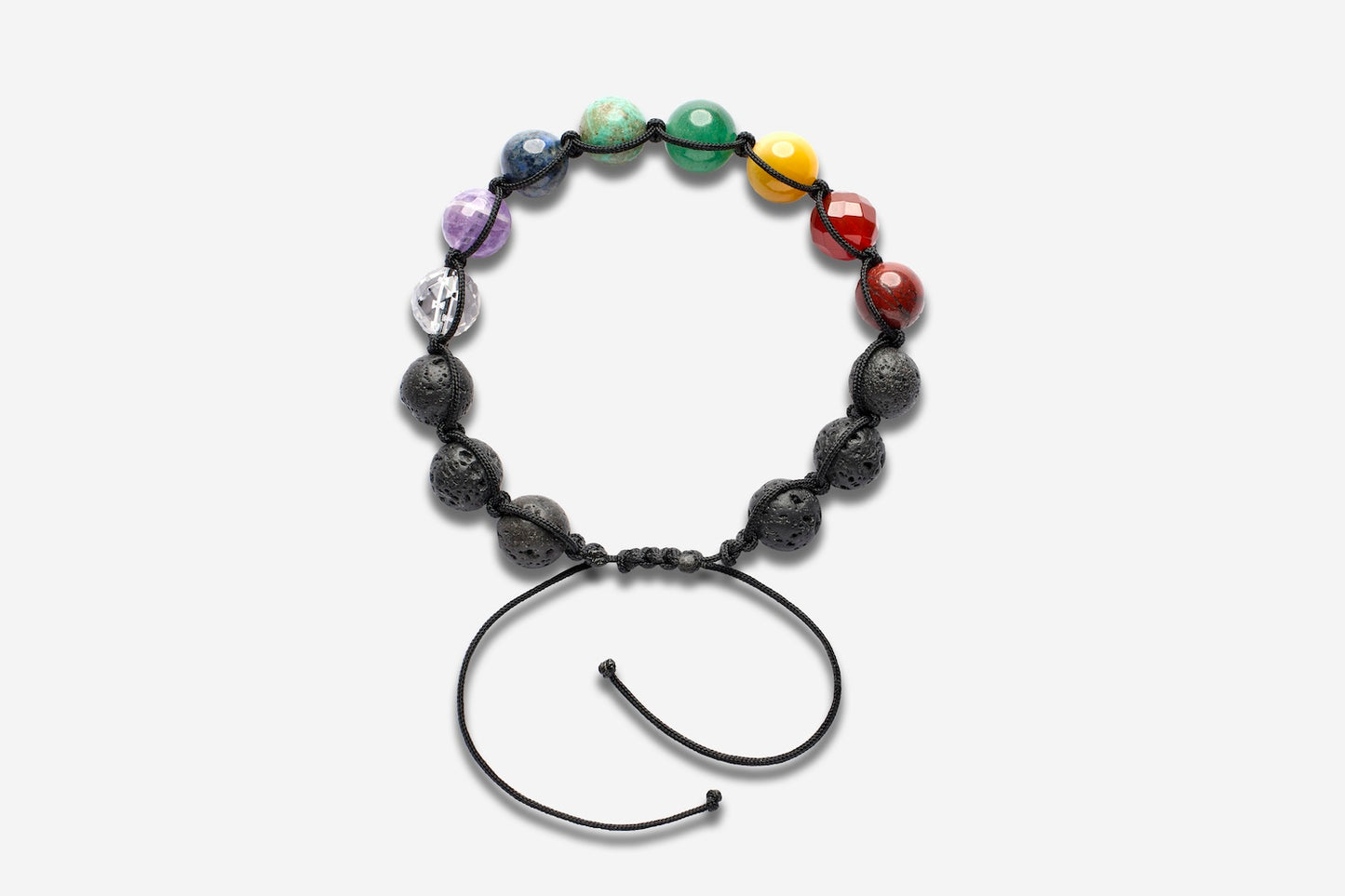 chakra bracelet with no dangles