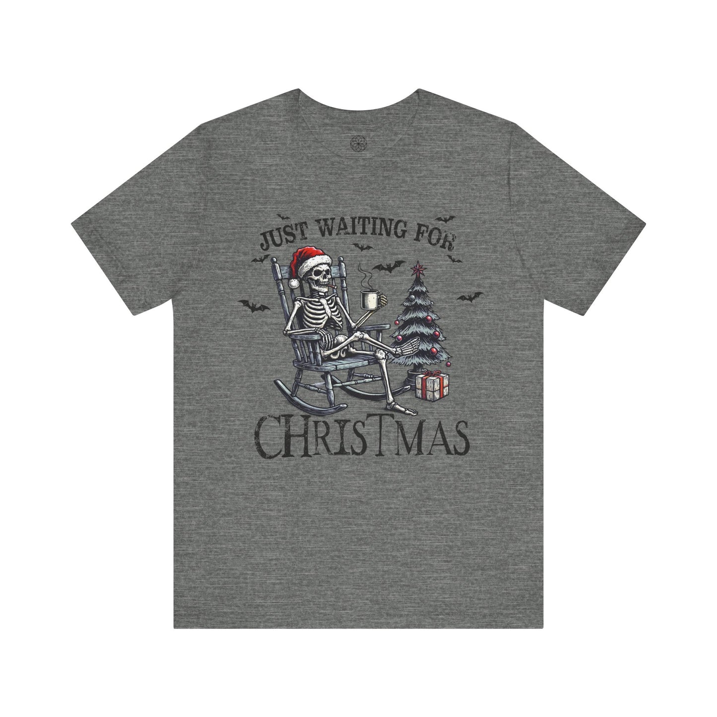 Just Waiting For Christmas Halloween T-Shirt